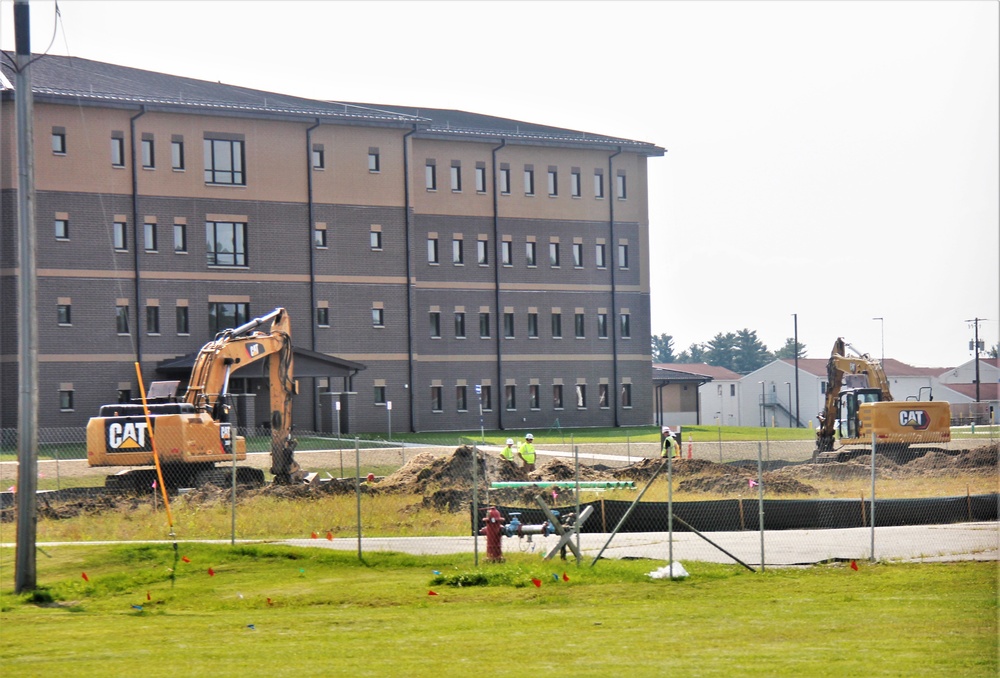 Construction of $11.96 million transient training brigade headquarters is under way at Fort McCoy