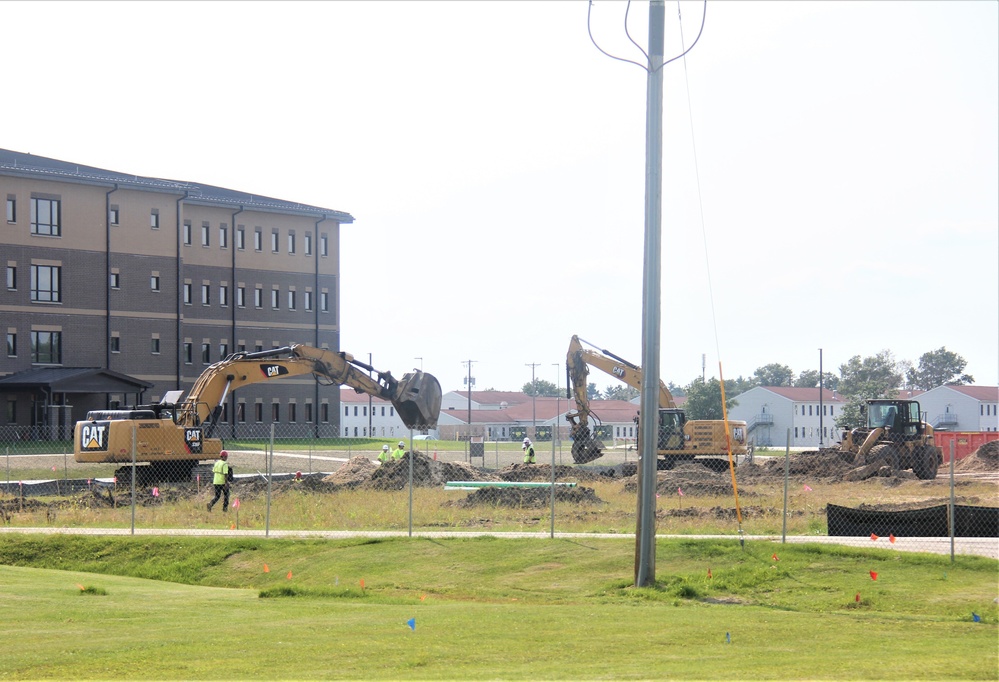 Construction of $11.96 million transient training brigade headquarters is under way at Fort McCoy