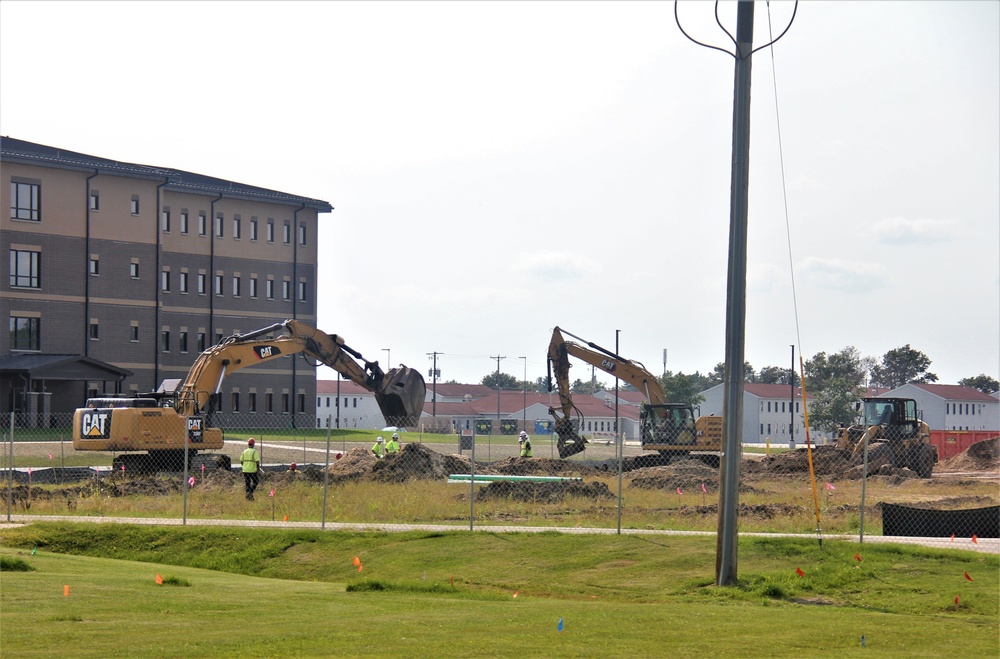 Construction of $11.96 million transient training brigade headquarters is under way at Fort McCoy