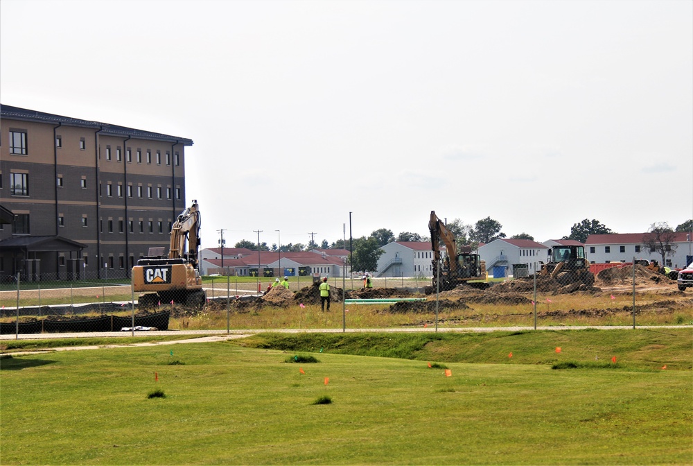 Construction of $11.96 million transient training brigade headquarters is under way at Fort McCoy