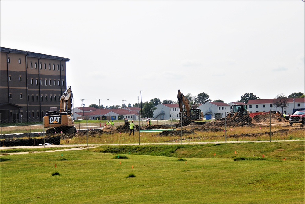 Construction of $11.96 million transient training brigade headquarters is under way at Fort McCoy