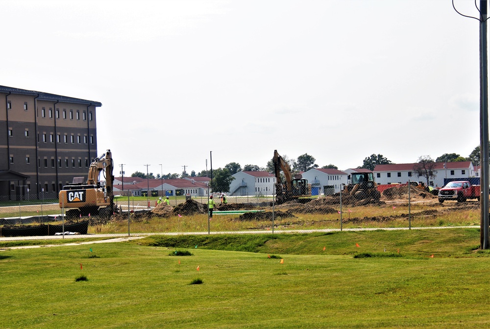 Construction of $11.96 million transient training brigade headquarters is under way at Fort McCoy