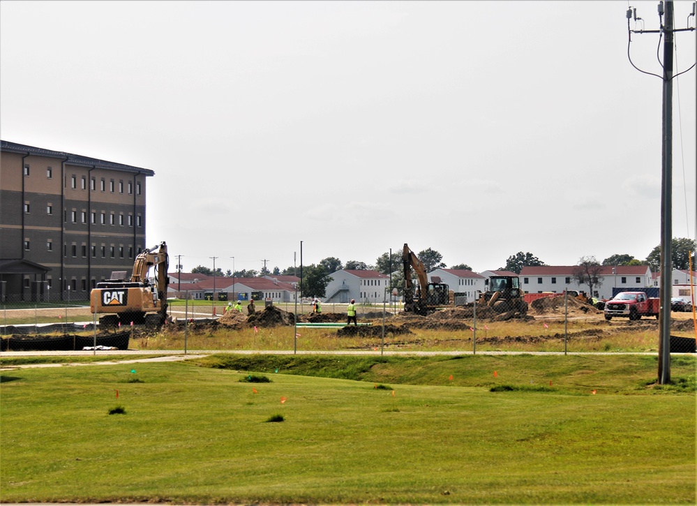 Construction of $11.96 million transient training brigade headquarters is under way at Fort McCoy