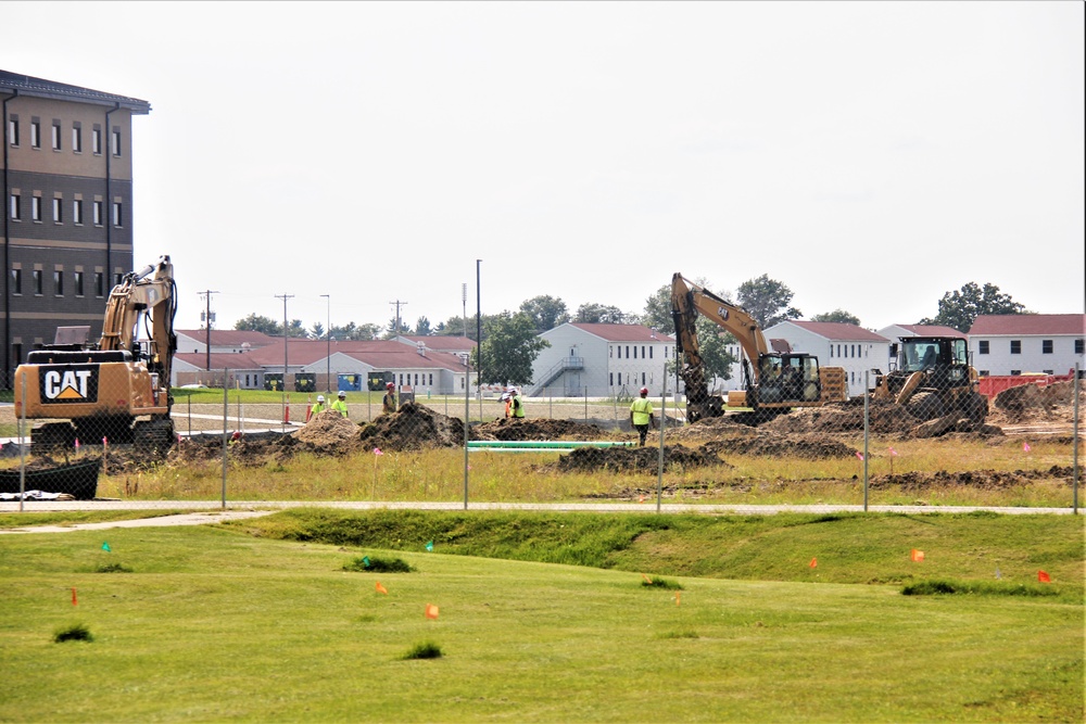 Construction of $11.96 million transient training brigade headquarters is under way at Fort McCoy