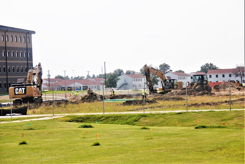 Construction of $11.96 million transient training brigade headquarters is under way at Fort McCoy