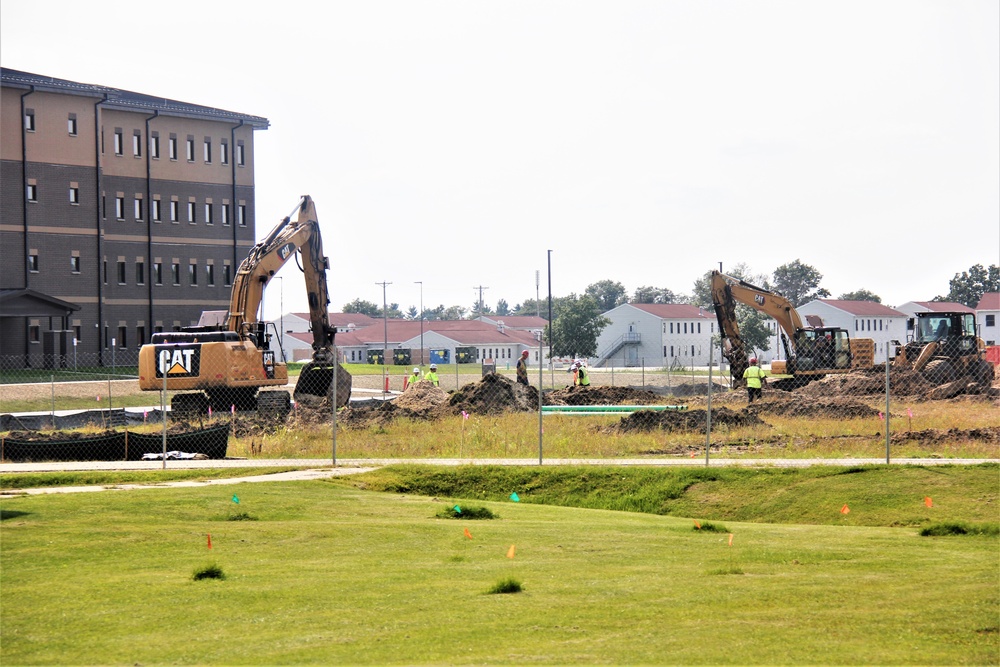 Construction of $11.96 million transient training brigade headquarters is under way at Fort McCoy