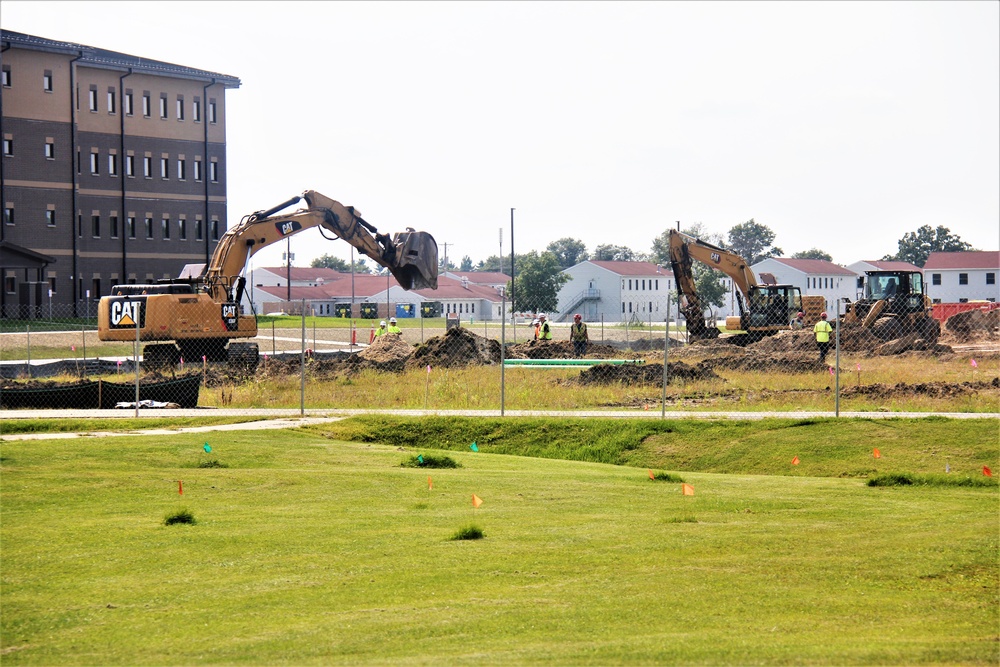 Construction of $11.96 million transient training brigade headquarters is under way at Fort McCoy