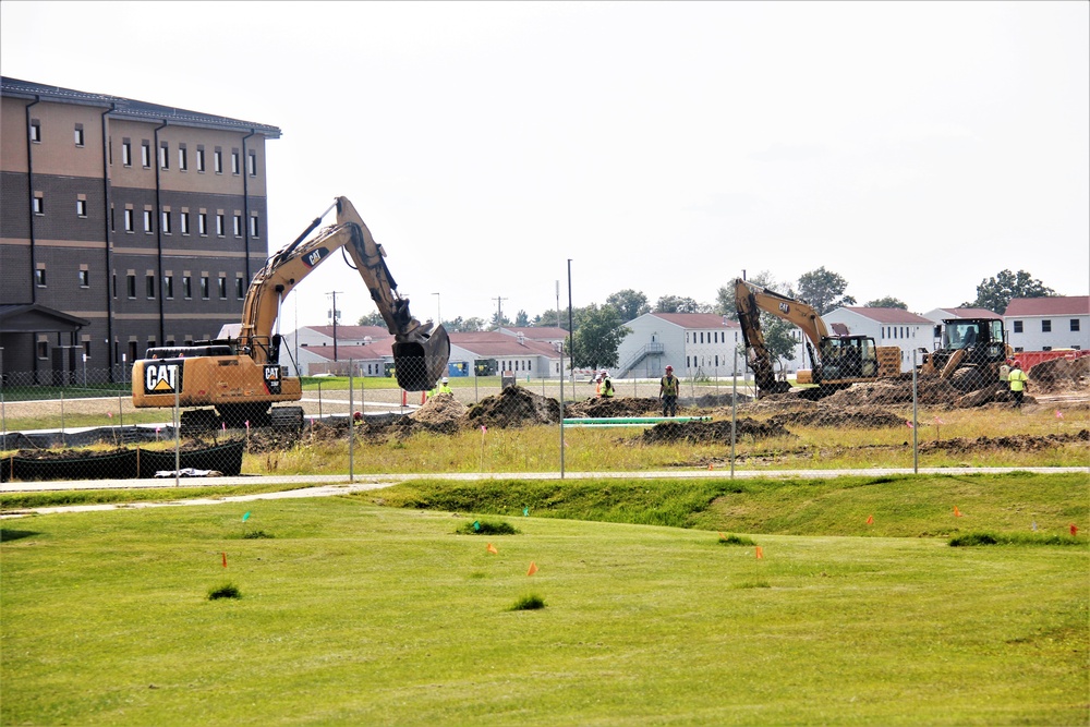 Construction of $11.96 million transient training brigade headquarters is under way at Fort McCoy