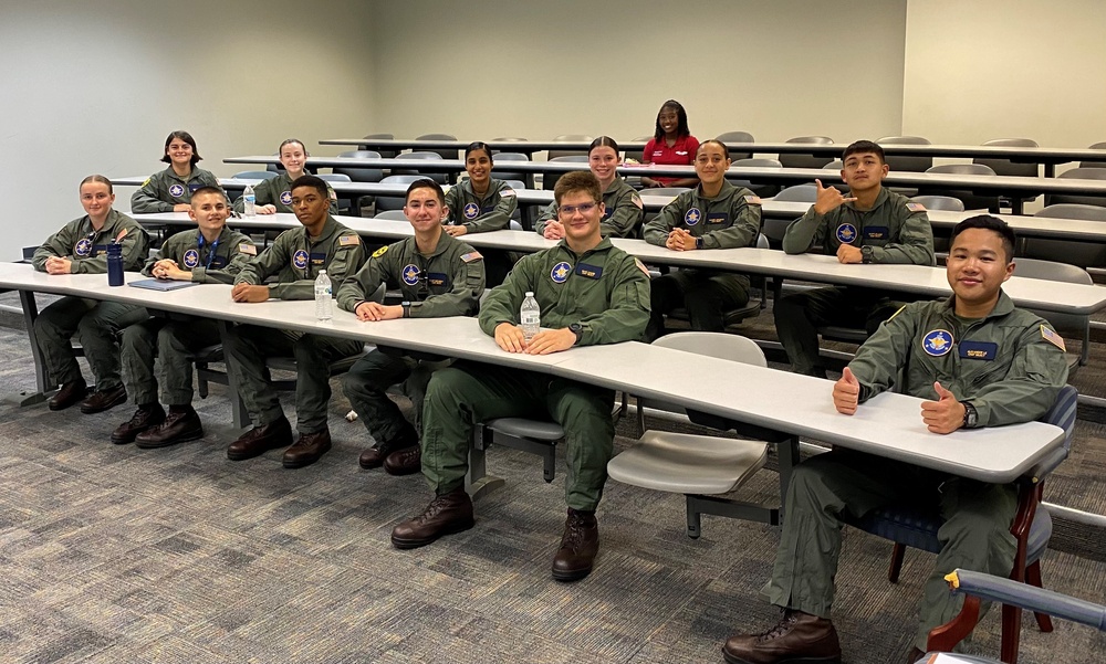 Up, Up and Away: Navy and Marine Corps JROTC Academy Takes Flight