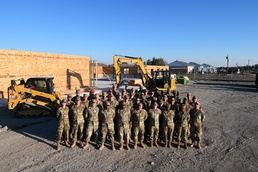 169th Civil Engineer Squadron assists with building a senior center for the Black Feet Nation