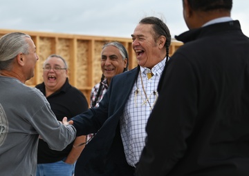 169th Civil Engineer Squadron assists with building a senior center for the Black Feet Nation