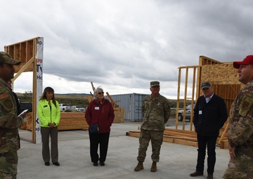 169th Civil Engineer Squadron assists with building a senior center for the Black Feet Nation