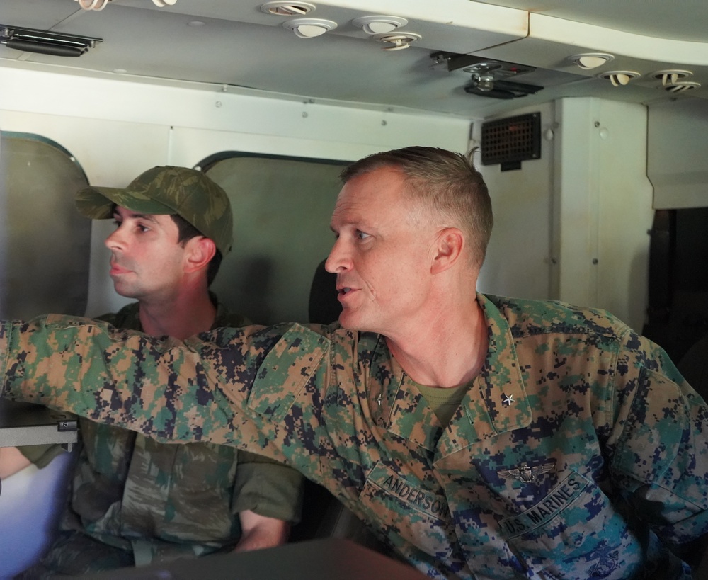 UNITAS 2022: Brigadier General Anderson Visits International Marines