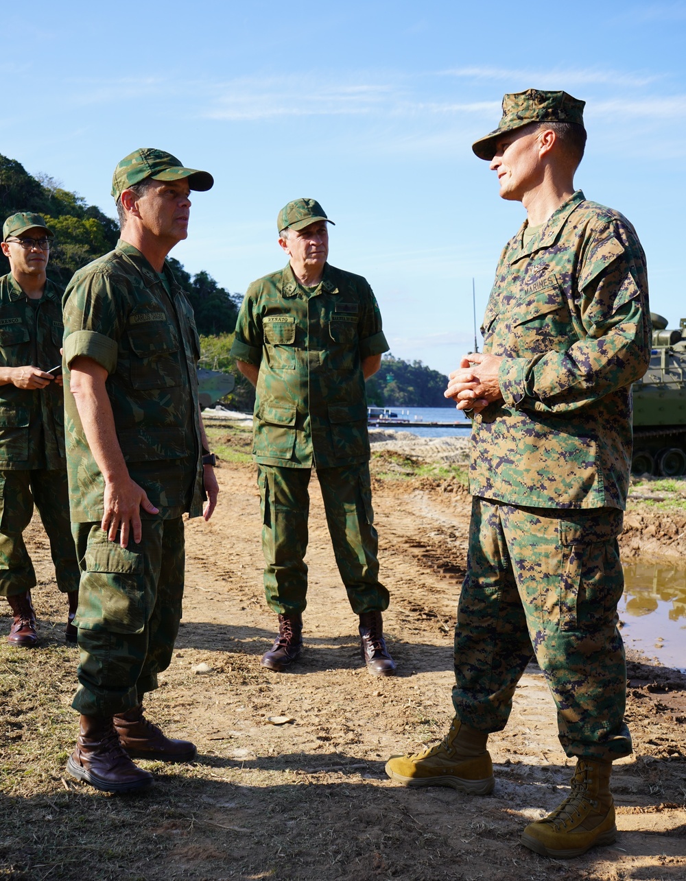 UNITAS 2022: Brigadier General Anderson Visits International Marines