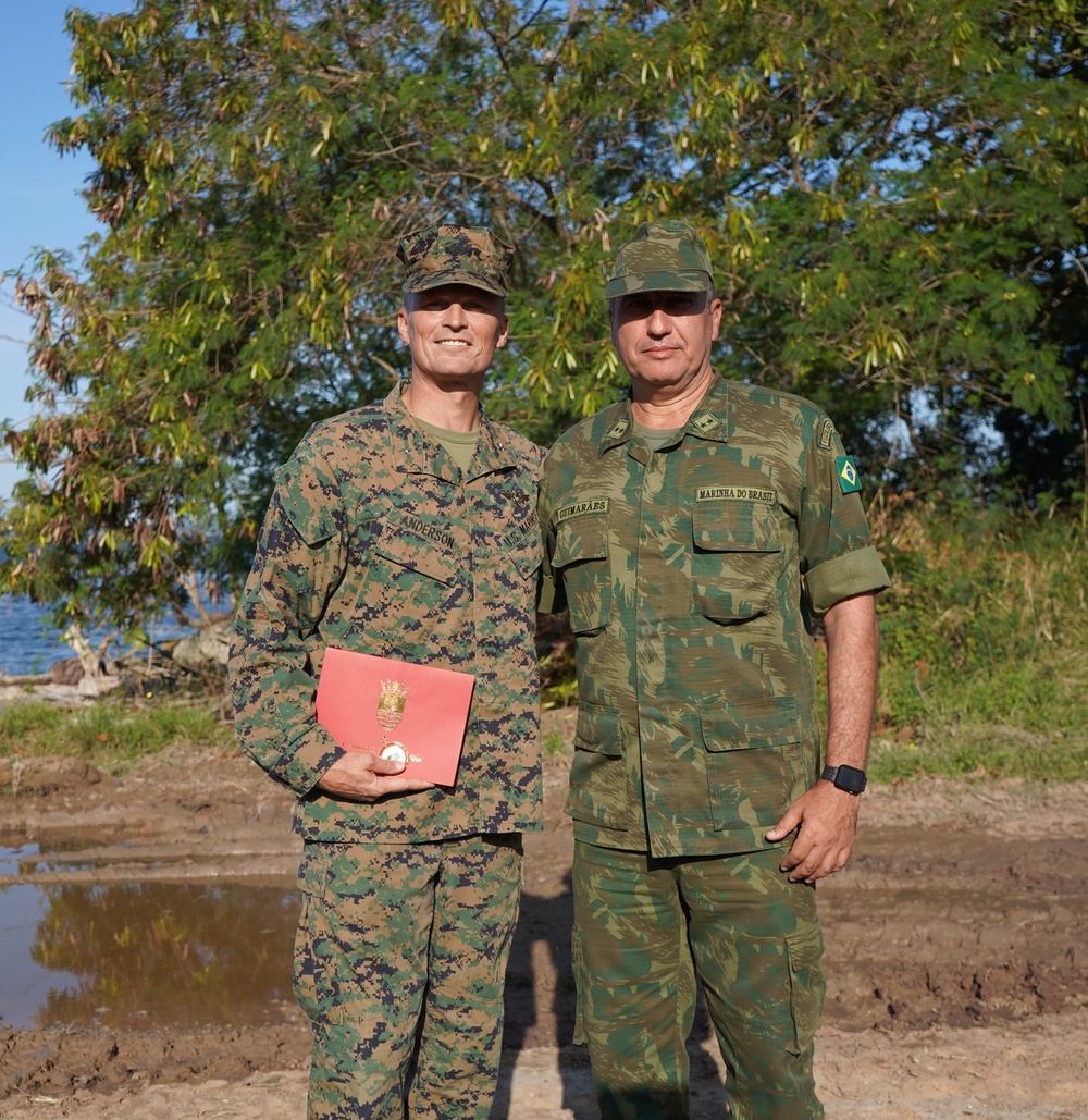 UNITAS 2022: Brigadier General Anderson Visits International Marines