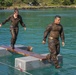 MARFORPAC Marines participate in Water Parkour Course during the French Armed Forces Aito Course