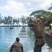 MARFORPAC Marines participate in Water Parkour Course during the French Armed Forces Aito Course