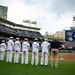 USS Carl Vinson (CVN 70) Sailors Participate in San Diego Padres Salute