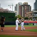 USS Carl Vinson (CVN 70) Sailors Participate in San Diego Padres Salute