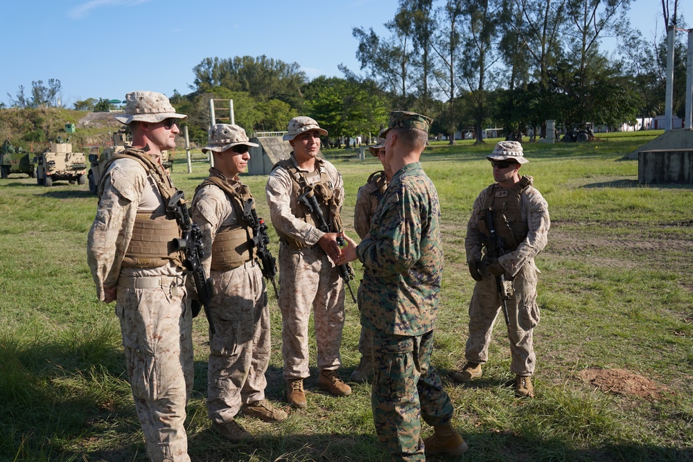 UNITAS 2022: Brigadier General Anderson Visits International Marines