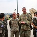 ROKA 5th Corps General Visits 2nd Combat Aviation Brigade