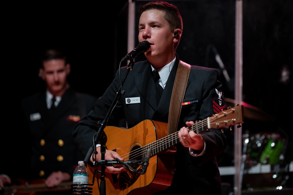 Navy Band Country Current visits Nashville