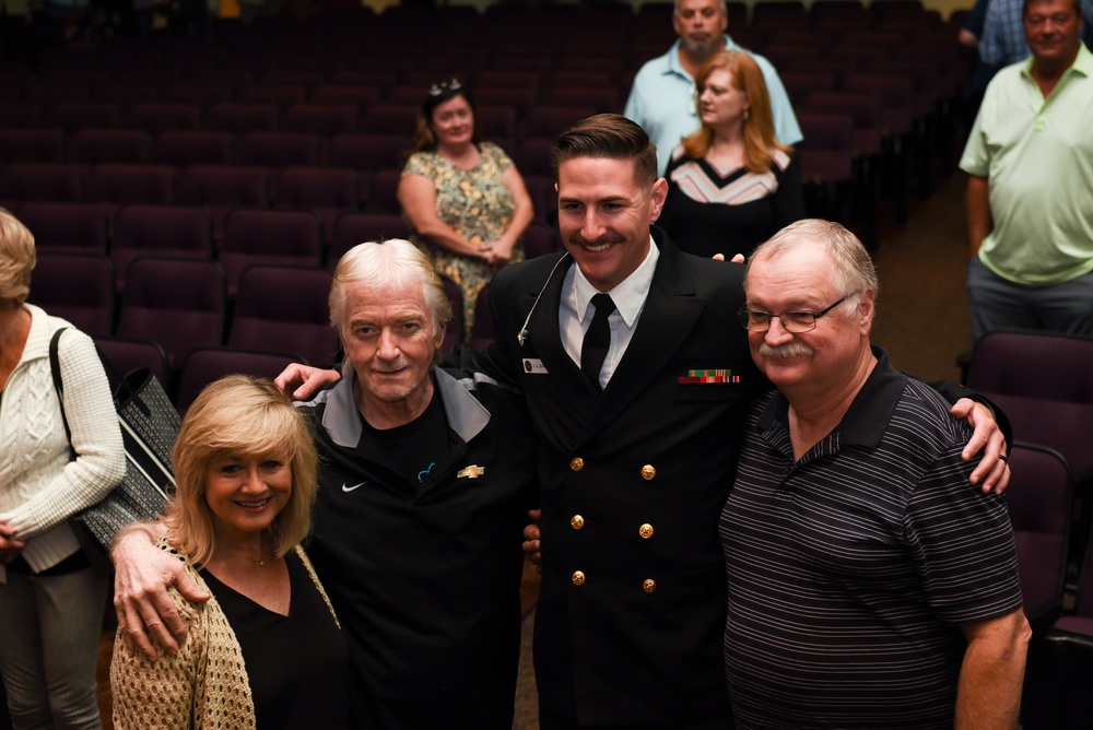 Navy Band Country Current visits Nashville