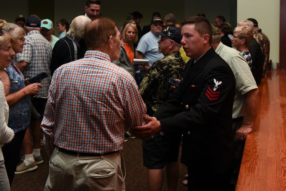 Navy Band Country Current visits Nashville