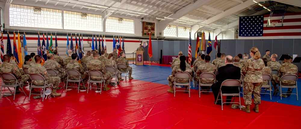 Medical Support Unit-Europe Change of Command Ceremony