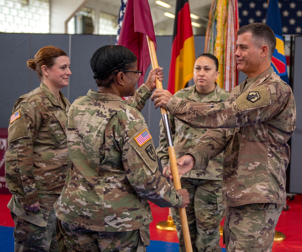 Medical Support Unit-Europe Change of Command Ceremony