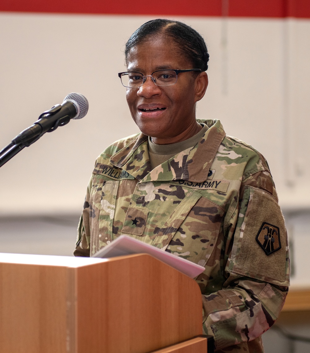 Medical Support Unit-Europe Change of Command Ceremony