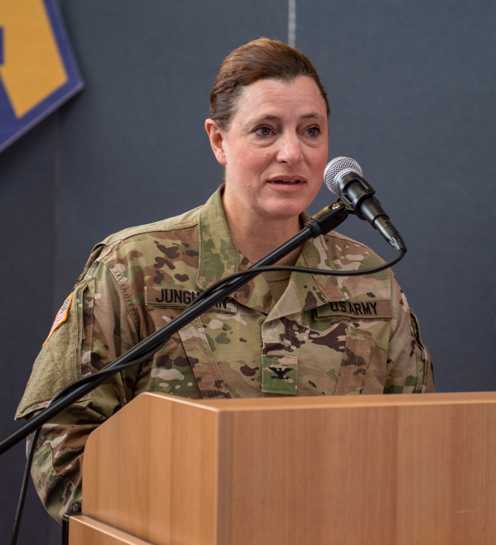 Medical Support Unit-Europe Change of Command Ceremony