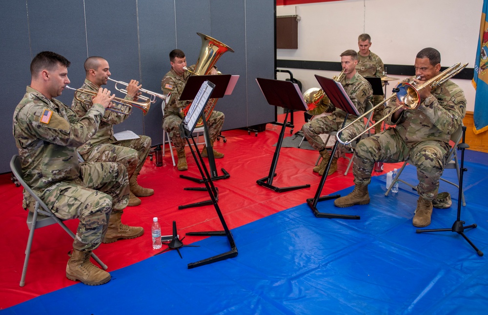 Medical Support Unit-Europe Change of Command Ceremony