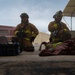 36th Civil Engineer Squadron firefighters conduct fire response procedures during Exercise SLING STONE 22-08