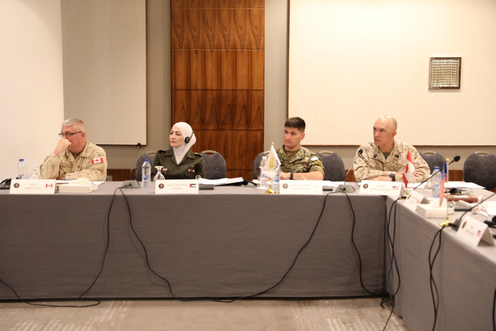 Jordan, U.S. host Senior Enlisted Seminar during Eager Lion 22