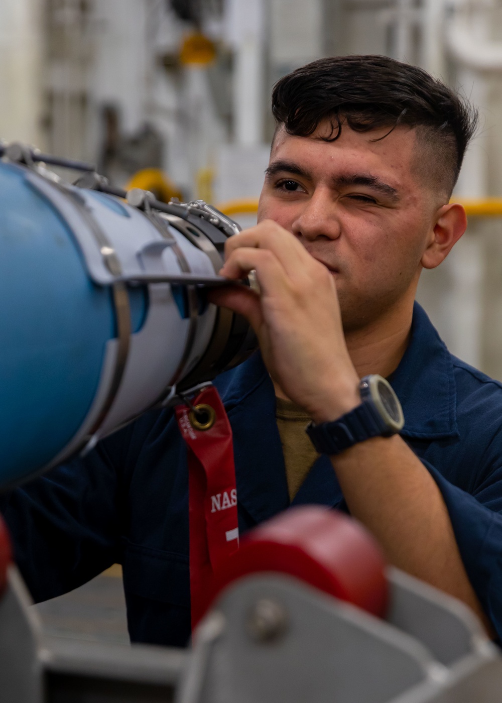 Daily operations aboard USS George H.W. Bush