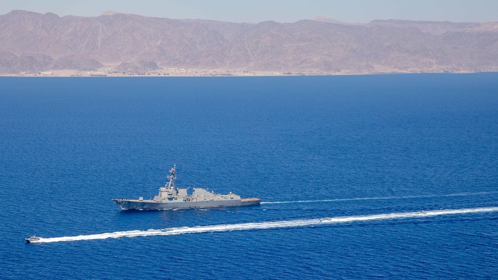 USS Nitze (DDG 94) and Royal Jordanian Navy