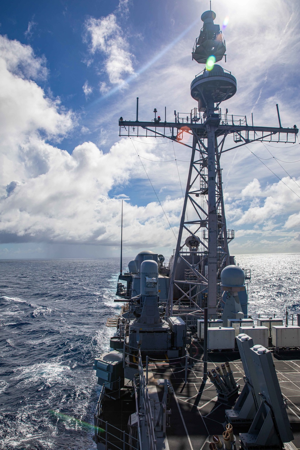 USS Chancellorsville Conducts Routine Operations