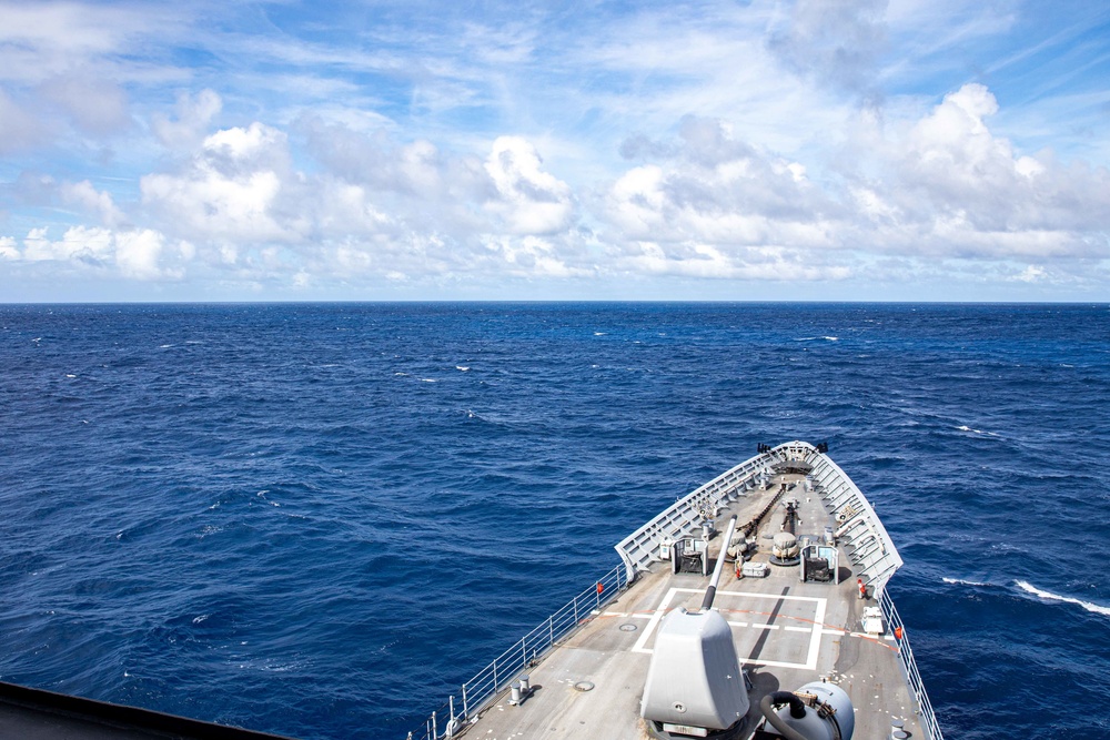 USS Chancellorsville Conducts Routine Operations