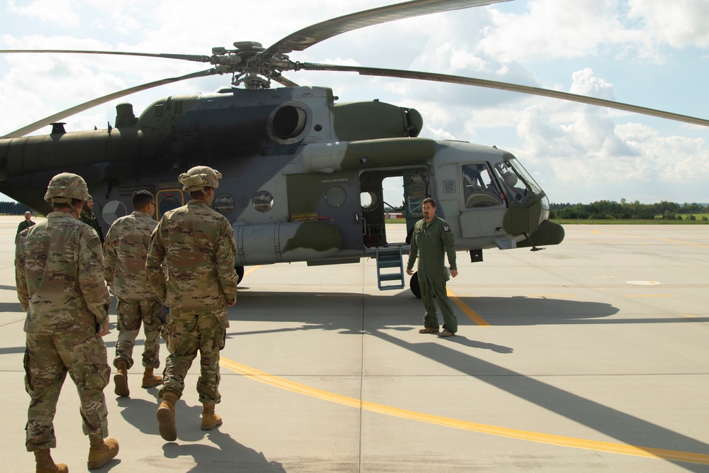 12 CAB Soldiers Ride Along with Czech Counterparts during Exercise Ample Strike