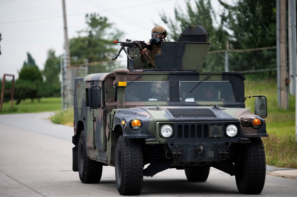 Security Forces Trains to protect Osan