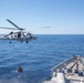 USS Leyte Gulf (CG 55) Performs Vertical Replenishment