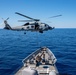 USS Leyte Gulf (CG 55) Performs Vertical Replenishment