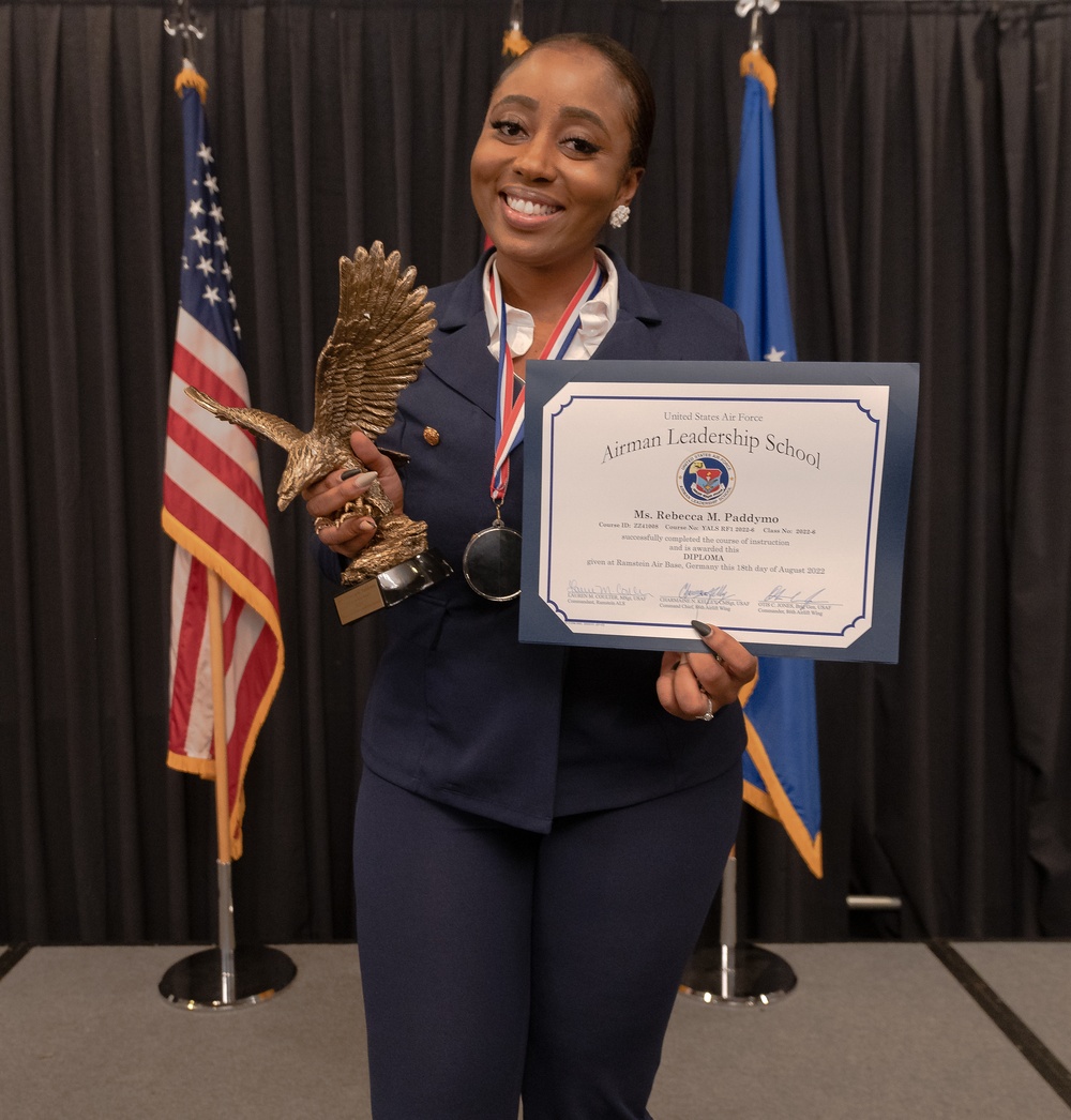 First Ramstein civilian wins Levitow award