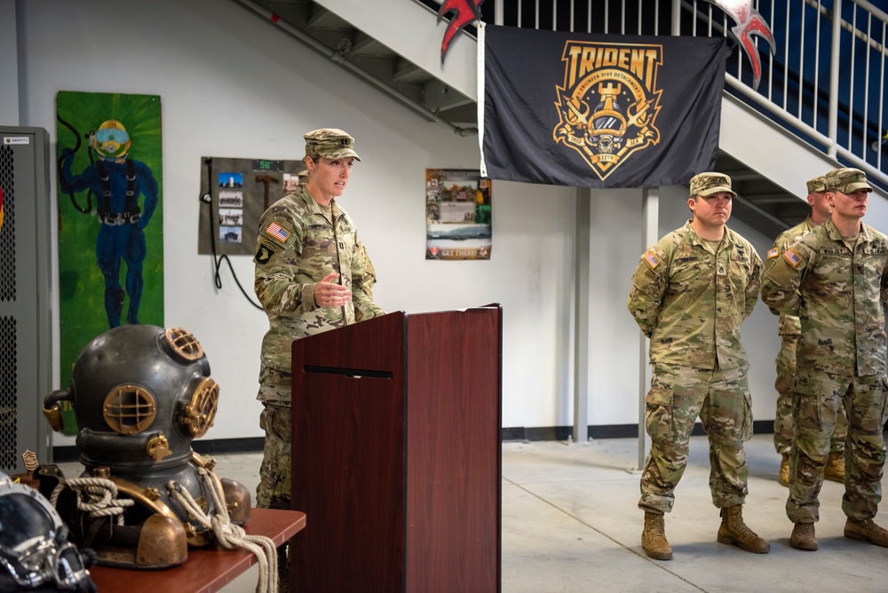 511th Engineer Dive Detachment deploys in support of Operation Spartan Shield ‘23