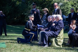 Military Funeral Honors with Funeral Escort Conducted for U.S. Army Air Force Lt. Col. Addison Baker [Image 9 of 11]