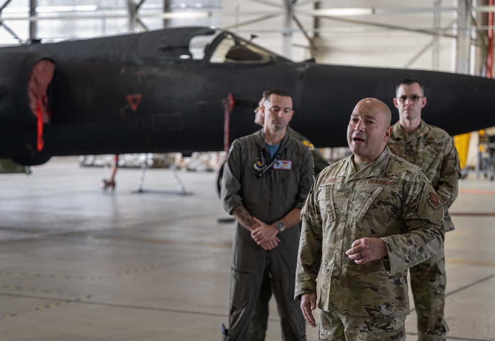 Eighth Air Force leadership visits RAF Fairford