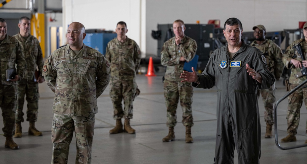 Eighth Air Force leadership visits RAF Fairford