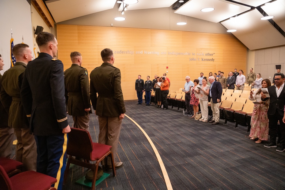 Nathan Hale Battalion Class of 2022 Commissioning Ceremony