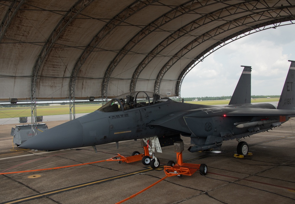 Pilots fly sorties inside chemical-filled cockpit